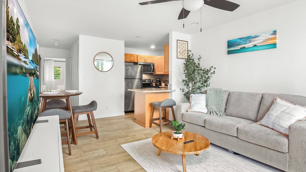 Kahuku Condo | Modern Hidden Gem in Turtle Bay Resort
