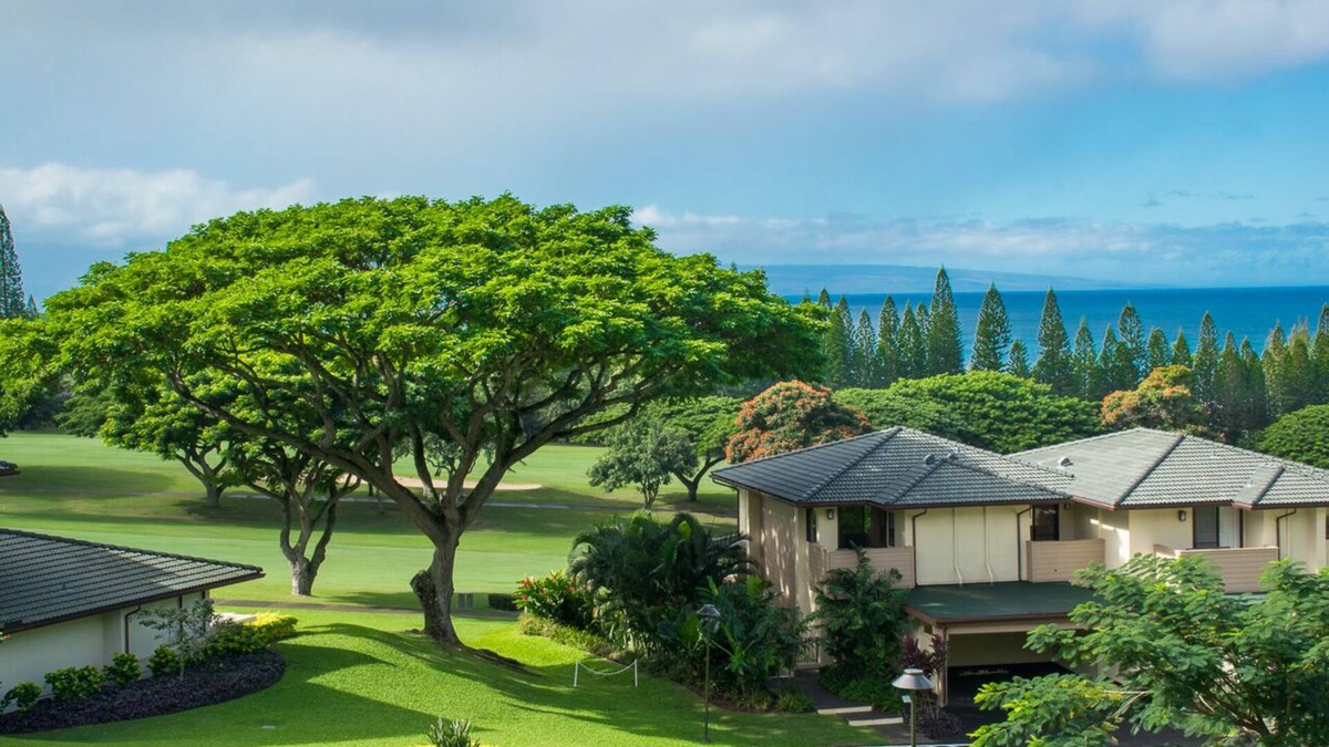 Kapalua Condo | Modern Kapalua Golf Villa 20T5 | Ocean & Golf Course Views