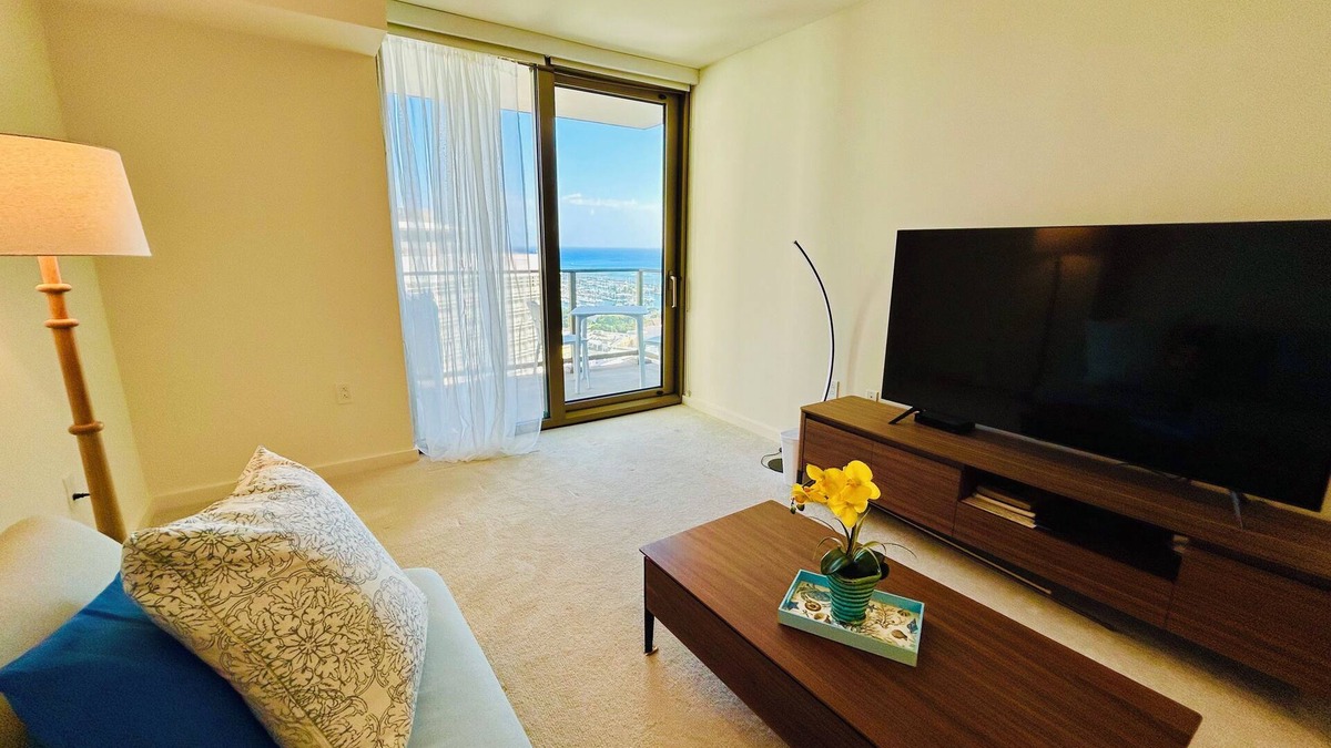 Ala Moana Condo | "MODERN LUXURY WITH BEAUTIFUL OCEAN VIEW ON 30th FLOOR AT SKY ALA MOANA"