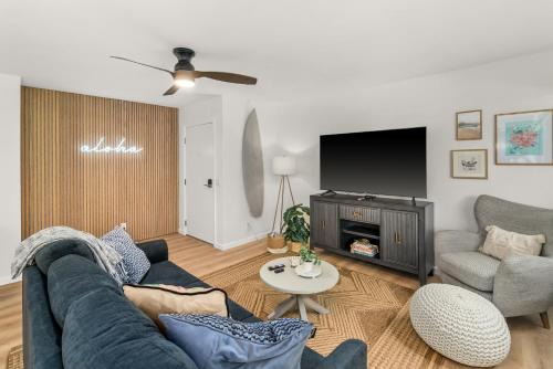 Princeville Apartment | Modern Princeville 1 bedroom, AC, King Bed, Hanalei