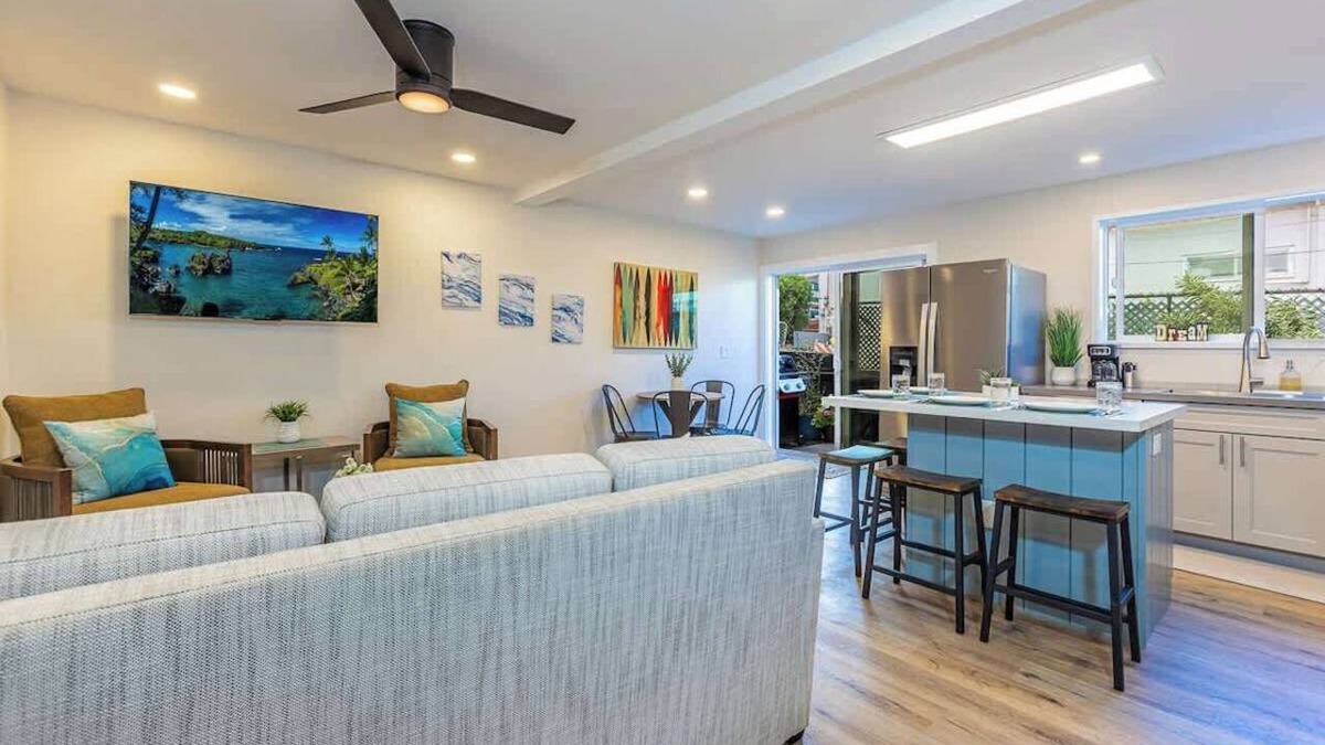 Wailuku Apartment | NEW! Authentic Maui Stay – 3BR Duplex, Sleeps 8