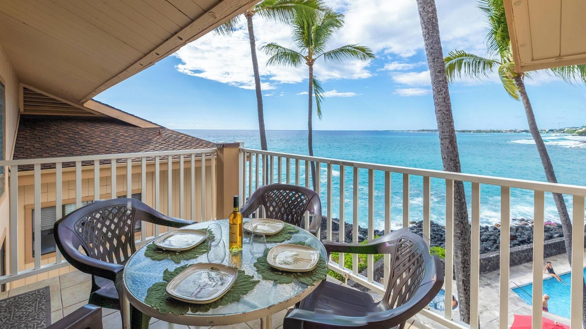 Historic Kailua Village Condo | New Listing. Oceanfront condo with breathtaking ocean views.