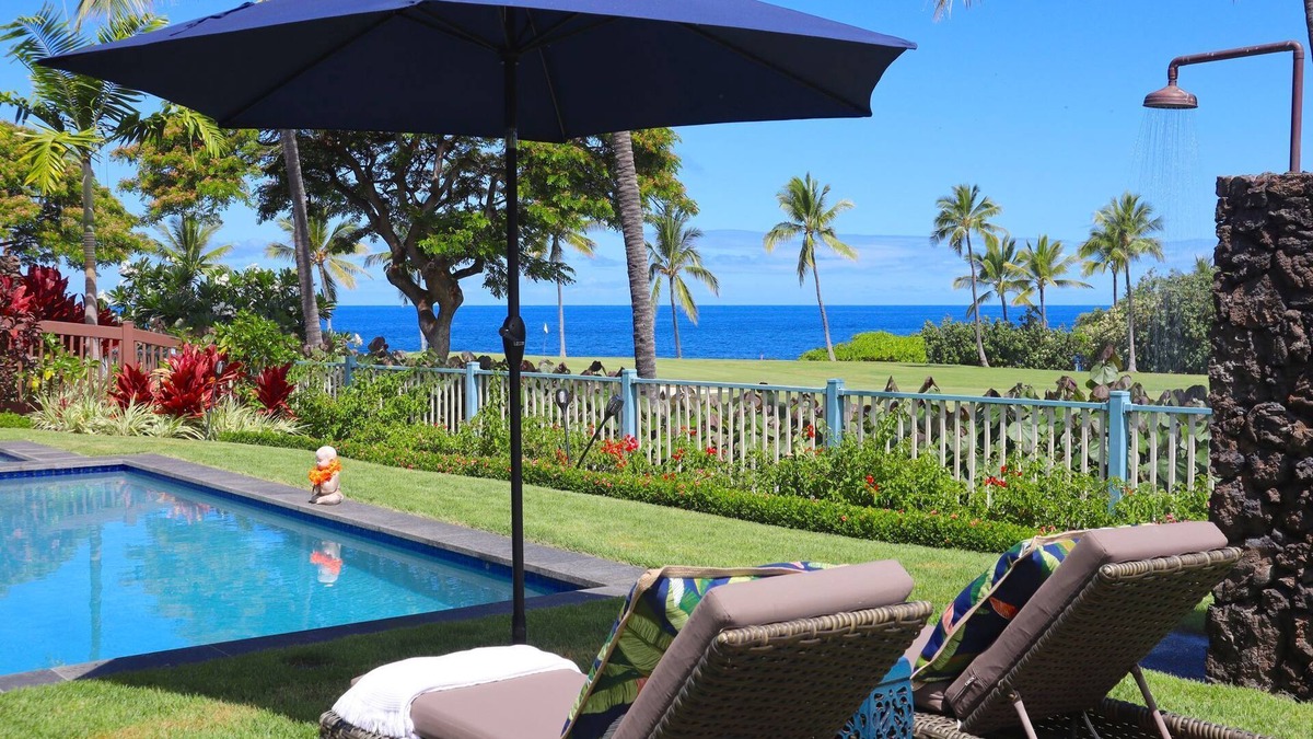Keauhou House | New Luxury Resort w/Breathtaking Ocean & Golf Course View, Private Pool, Spa