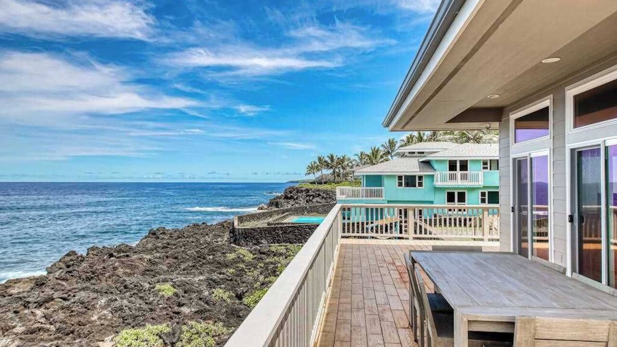 Kapoho House | *NEW* Pahoa Oceanfront Home for Sunrise and Rugged Coast Days