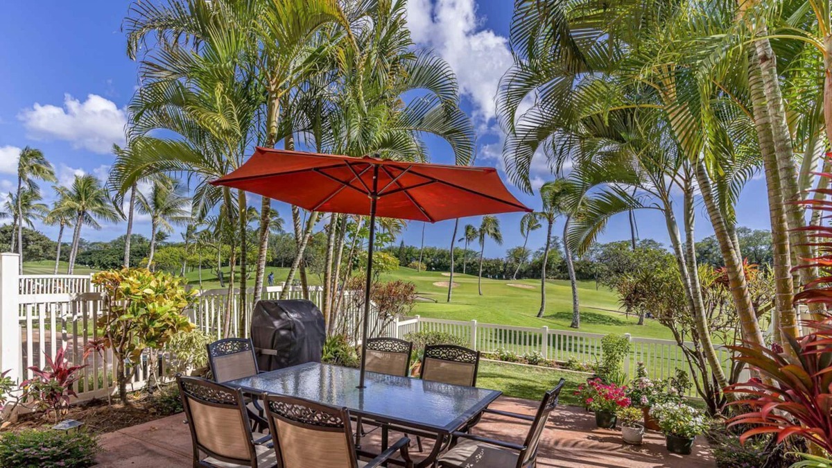 Kapolei House | Newly updated and furnished 3 Bed, 2 1/2 Bath Townhome fronting the Golf Course at Ko Olina