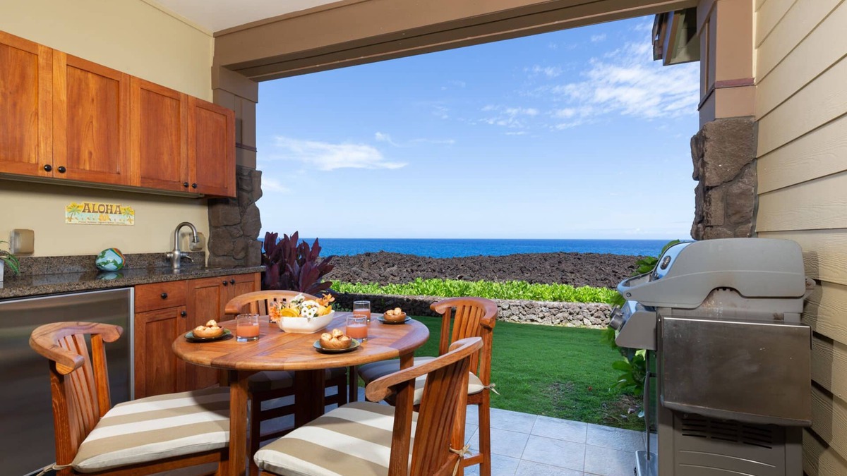 Waikoloa Condo | Ocean Front. Includes Waikoloa Gold Golf Memberships Benefits. Halii Kai 14B
