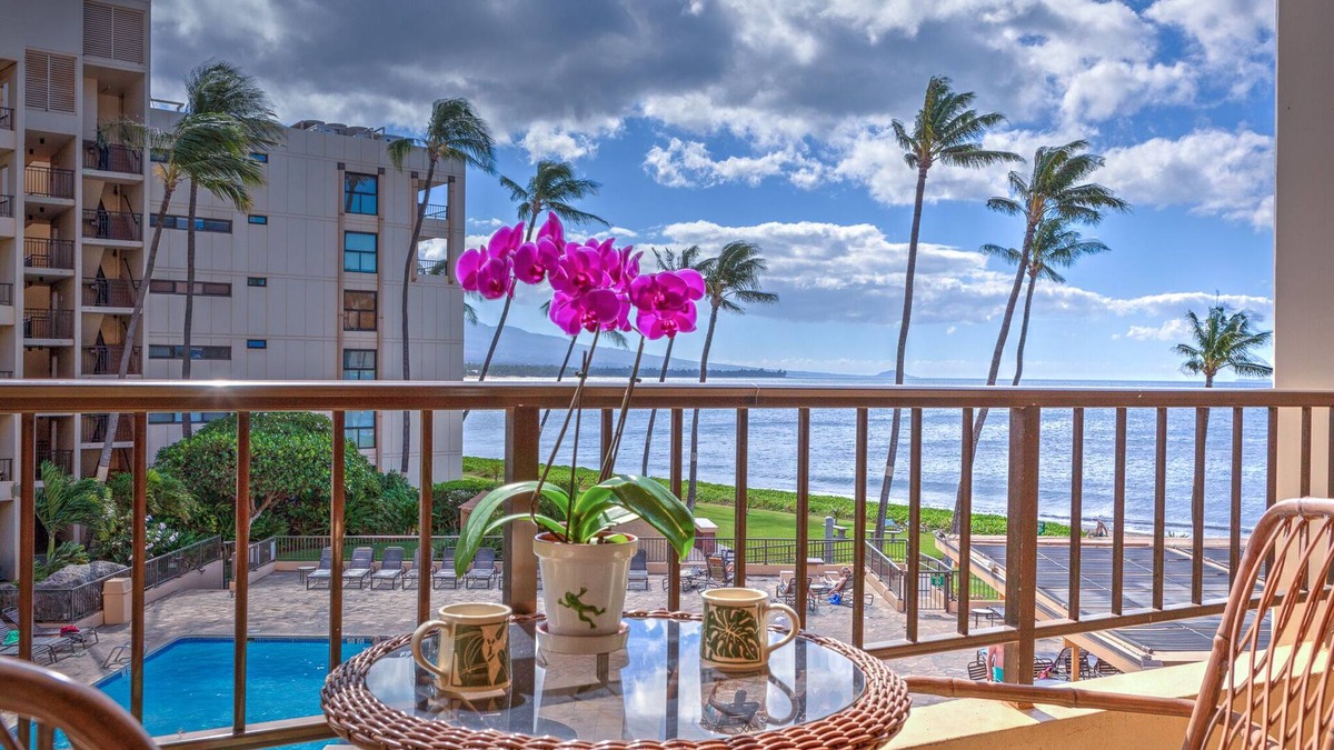 Kihei Condo | Ocean Front Sugar Beach Resort 3rd floor 1 Bedroom condo ~ Unit 311