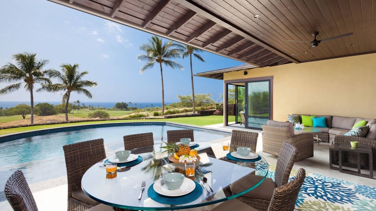 Kamuela House | Ocean Views/Private Swimming Pool. Mauna Kea High Bluffs Home