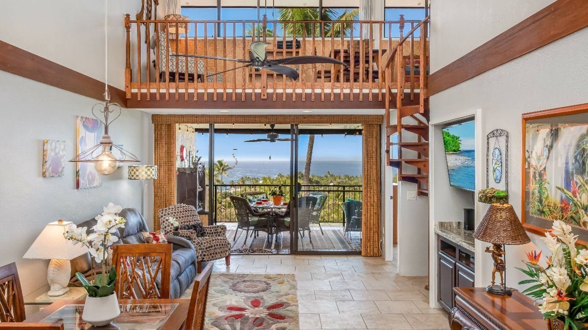 Keauhou Condo | 🏖️Ocean View Condo + Pickleball | Top Floor w/AC