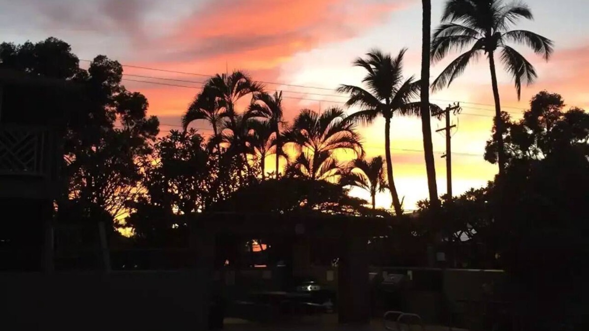 Kihei Apartment | Ocean view studio 1k ft from water! Good WIFI! Kid-friendly beach with turtles!