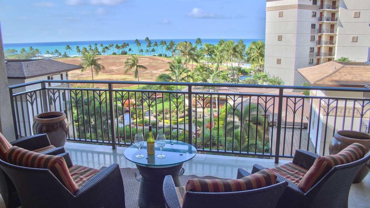 Ko Olina Condo | Ocean View Villa on 6th floor w/Semi-Private Elevator