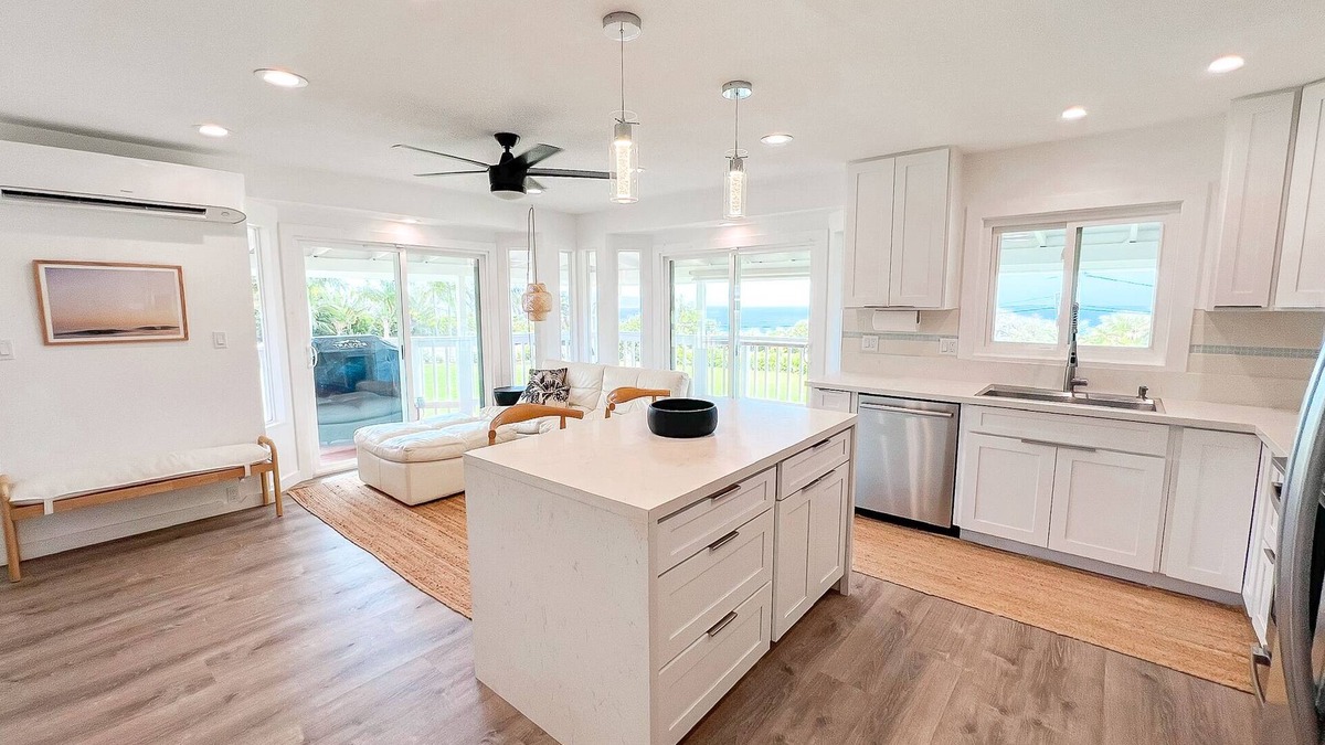 Pupukea House | Ocean Views, A/C, Big Yard, Beach ~5m drive