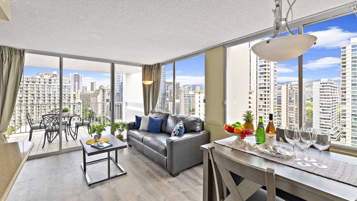Waikiki Condo | Pacific Monarch - 1 BR - Ocean and City Views!