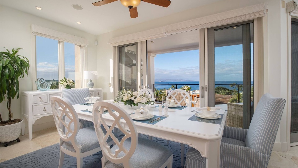Wailea Villa | PANORAMIC OCEAN AND SUNSET VIEWS | GRAND SEASCAPE K407!