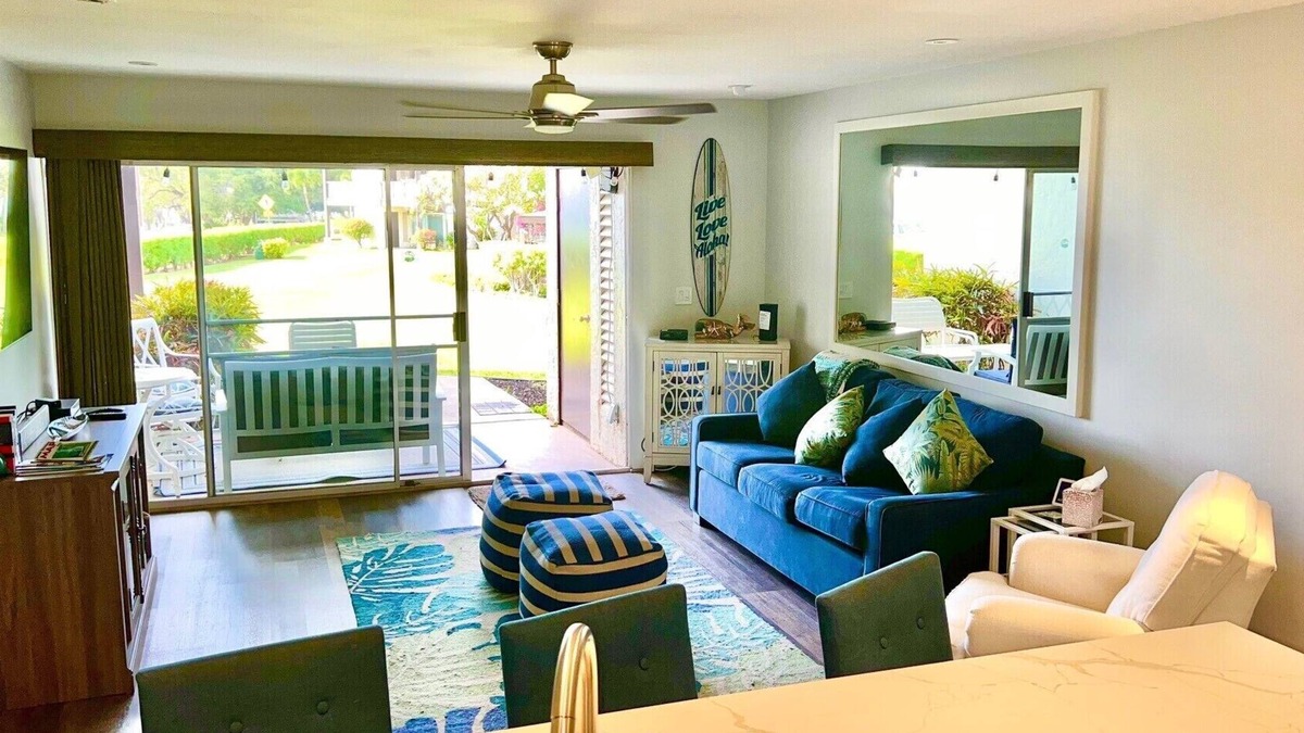 Kihei Condo | Paradise Awaits! Ground-Floor Ocean-View Condo 1BR AC – Steps to Kamaole III