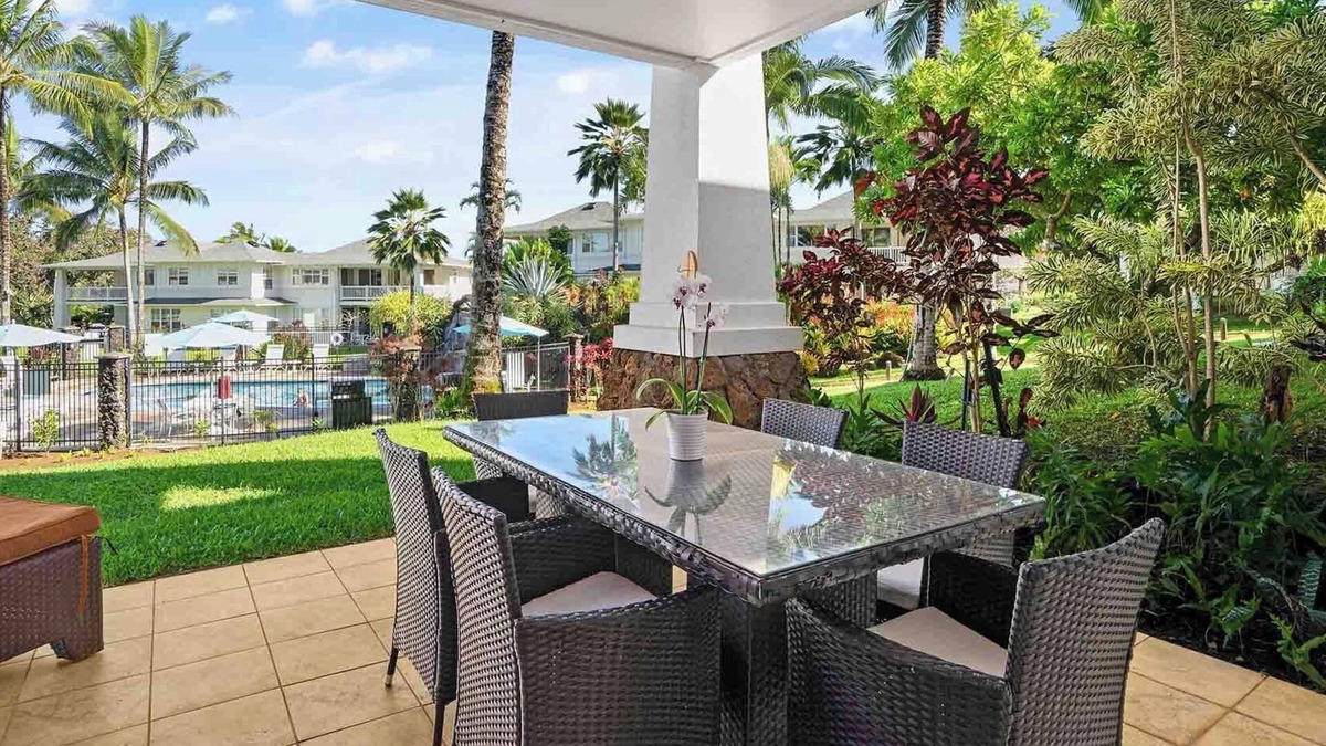 Princeville Condo | Plantation at Princeville 612 By Parrish Kauai - updated, spacious condo w/AC,