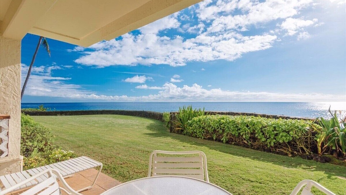 Poipu Condo | Poipu Shores 106A Overlooks the shimmering Ocean with A/C & heated pool