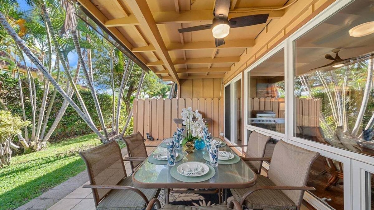 Historic Lahaina Front Street House | PU 153-4 Spacious Puamana Unit & Walk To The Beach