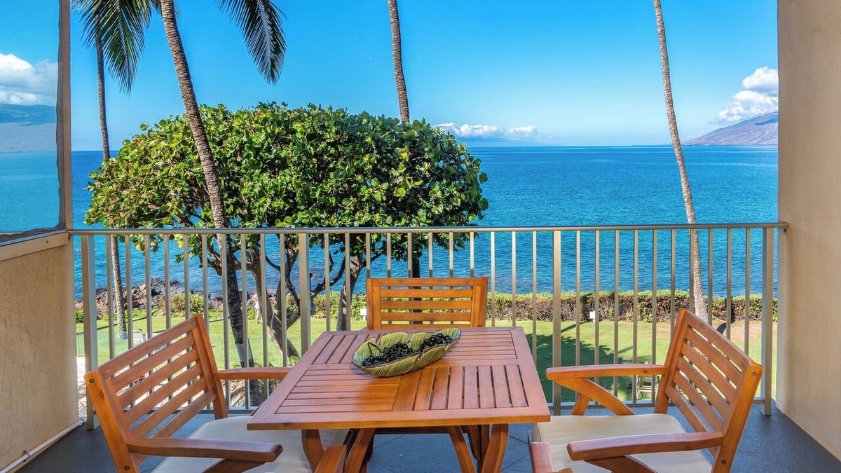 Kihei Condo | Royal Mauian #314 - Oceanfront Maui Condo with Easy Access to Kamaole Beaches