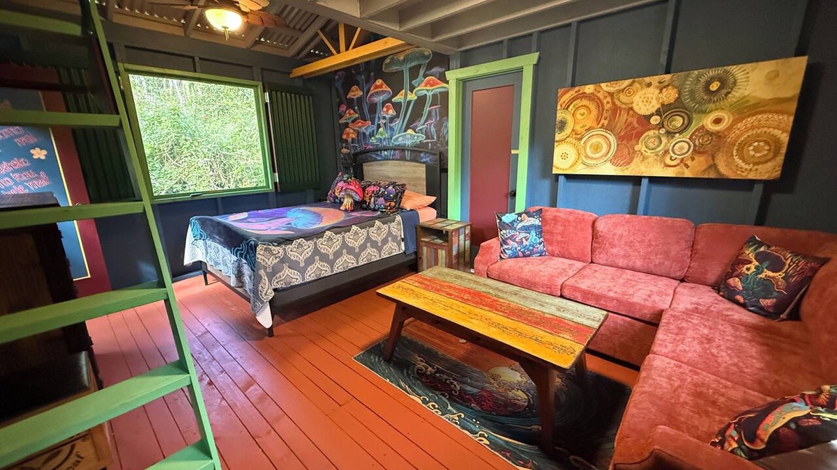 Kapoho Cabin | RV in a Rainforest Tree! - A true jungle experience with a super fun vibe!