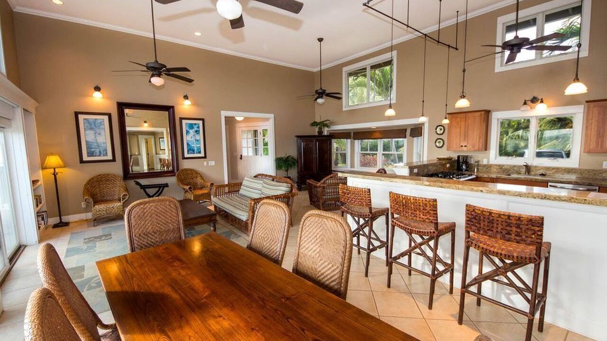 Kekaha House | Secluded Oceanfront Villa with Spectacular Views of Kekaha Beach in Kauai, Hawaii