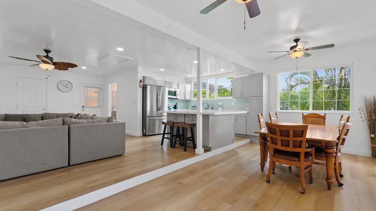 Pupukea House | Shark's Cove Front/Sea View/Large 2BR/Full Kitchen