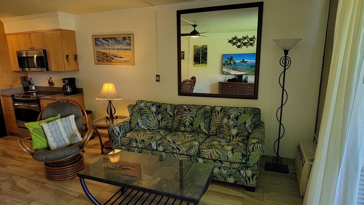 Kihei Condo | South Maui Partial ocean views Maui Sunset A112 1 BR, 2BA
