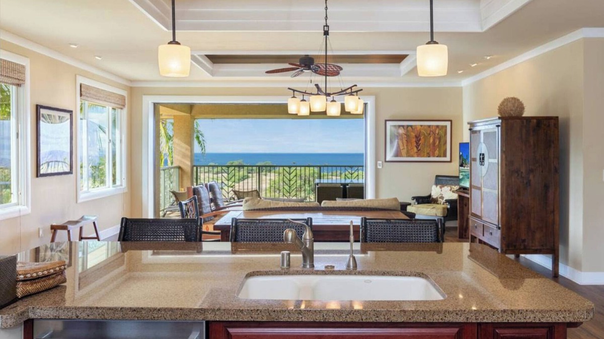 Kamuela Condo | Spacious Ocean View condo with AC in Mauna Kea Resort