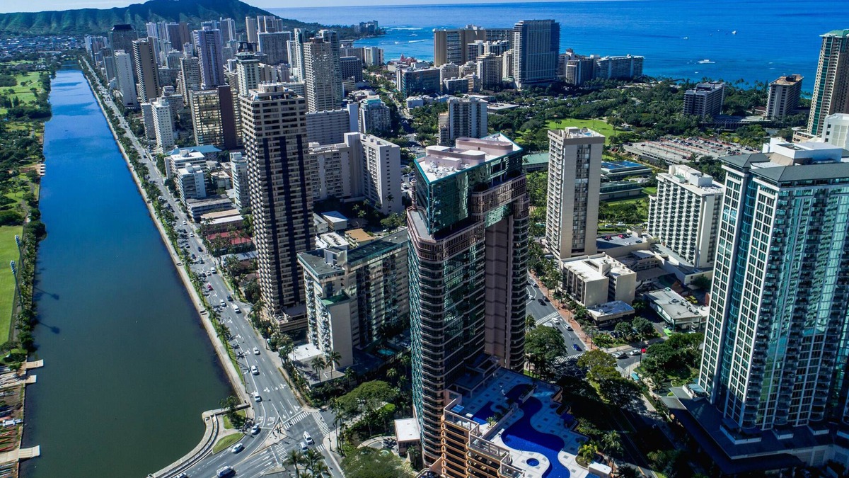 Waikiki Condo | Spectacular High Floor, Fully Furnished 2 Bdrm/2.5 bath With Ocean & City Views