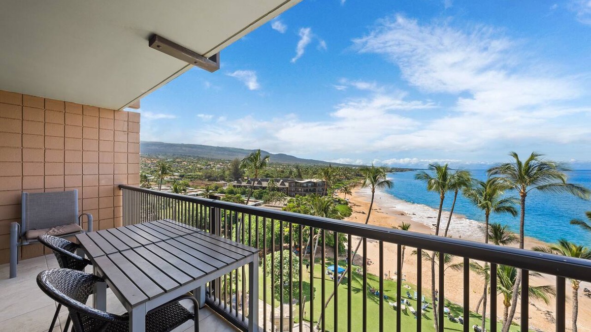 Kihei Condo | Spectacular Ocean Views & Updated Interior at Mana Kai Maui Resort #706C