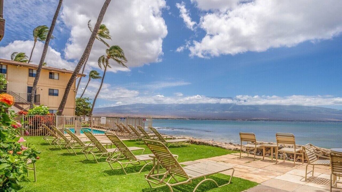 Maalaea Condo | Stunning 2BD 2BA Ocean Front Condo Great View, AC