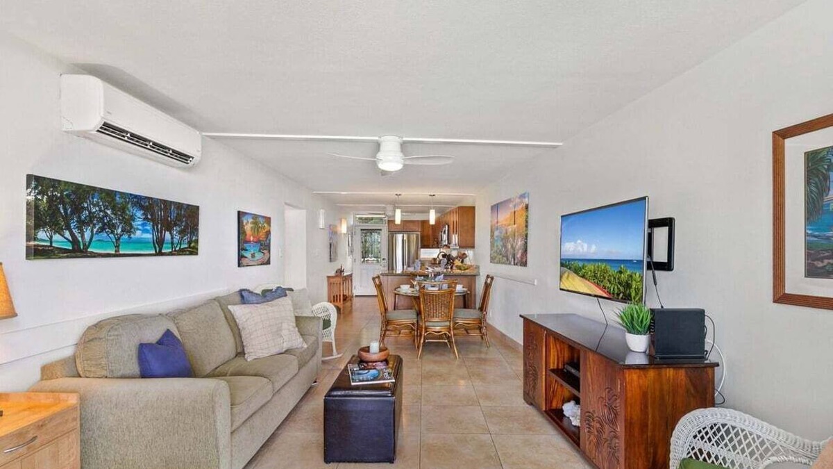 Kihei Condo | SUMMER SALE! Renovated Condo w AC Near Beach Shops - Keawakapou 208