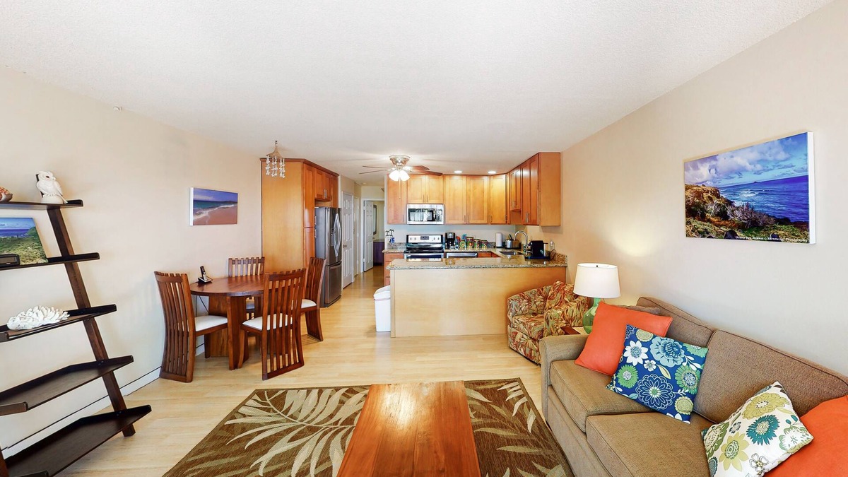 Ualapue Apartment | Terrific Condo w/Free WiFi, Shared Pool, Tennis Court, Water Views, Shared W/D