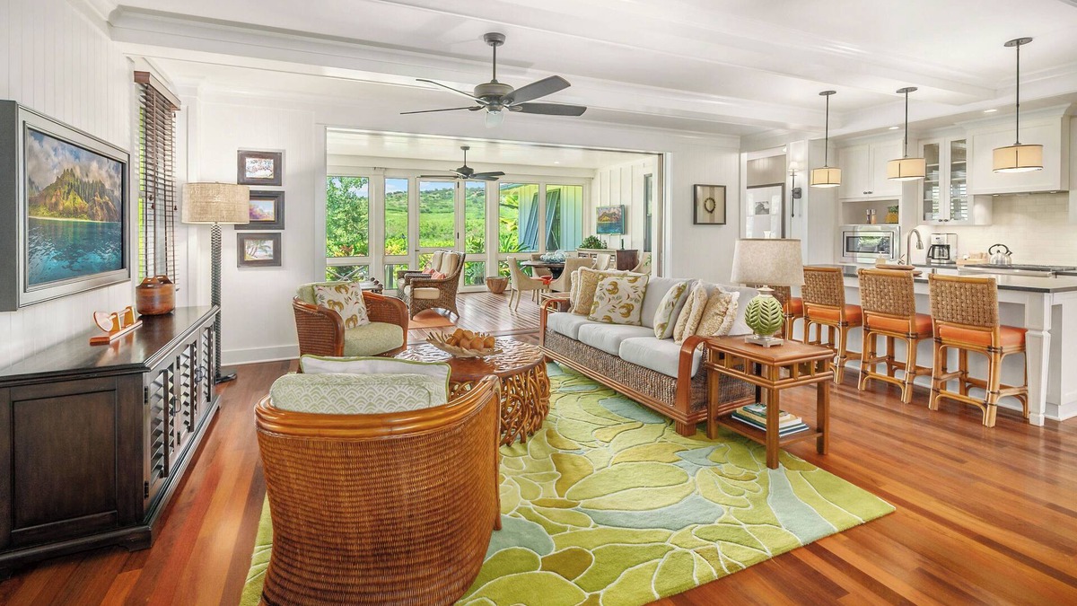 Kukuiula Cottage | The Lodge at Kukui'ula Cottage 9 | Resort Amenities | Golf Course View | Cottage