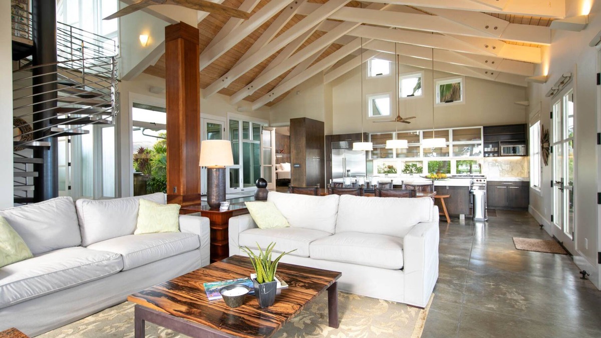 Kekaha House | Ultimate in "Cool" - Amazing Design.Ocean/Sunset Views A/C .TVNCU #5007