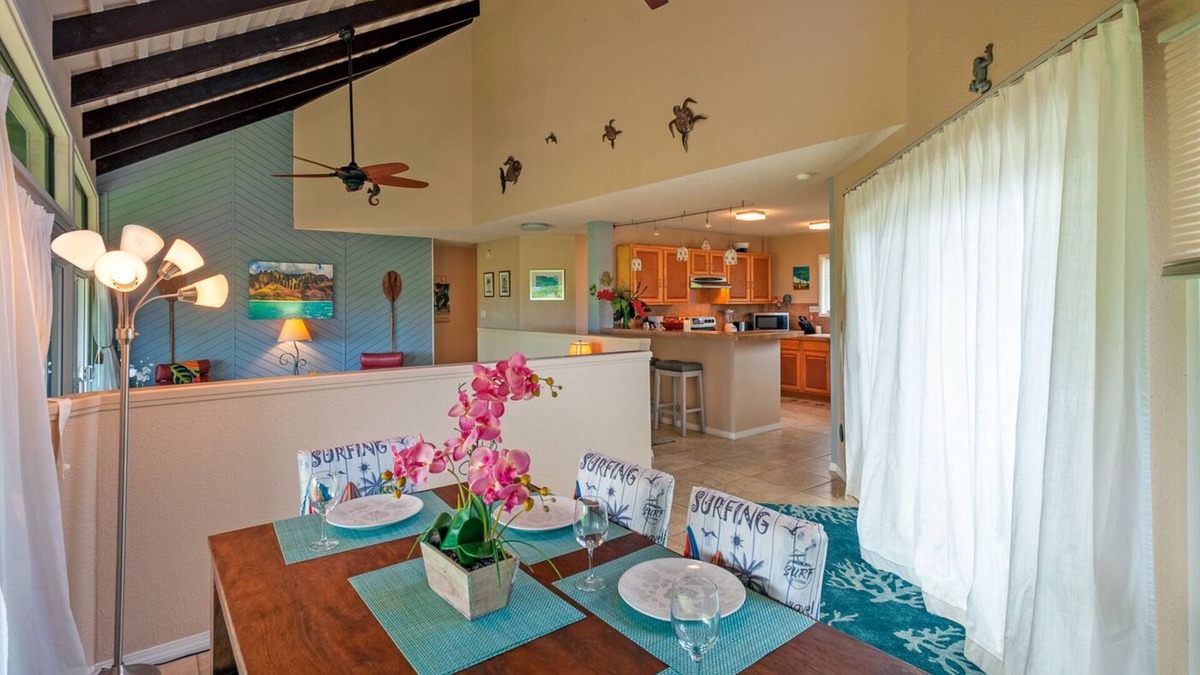 Princeville Condo | Updated Princeville home with Ocean Views, Minutes from Shops/Dining/Beaches