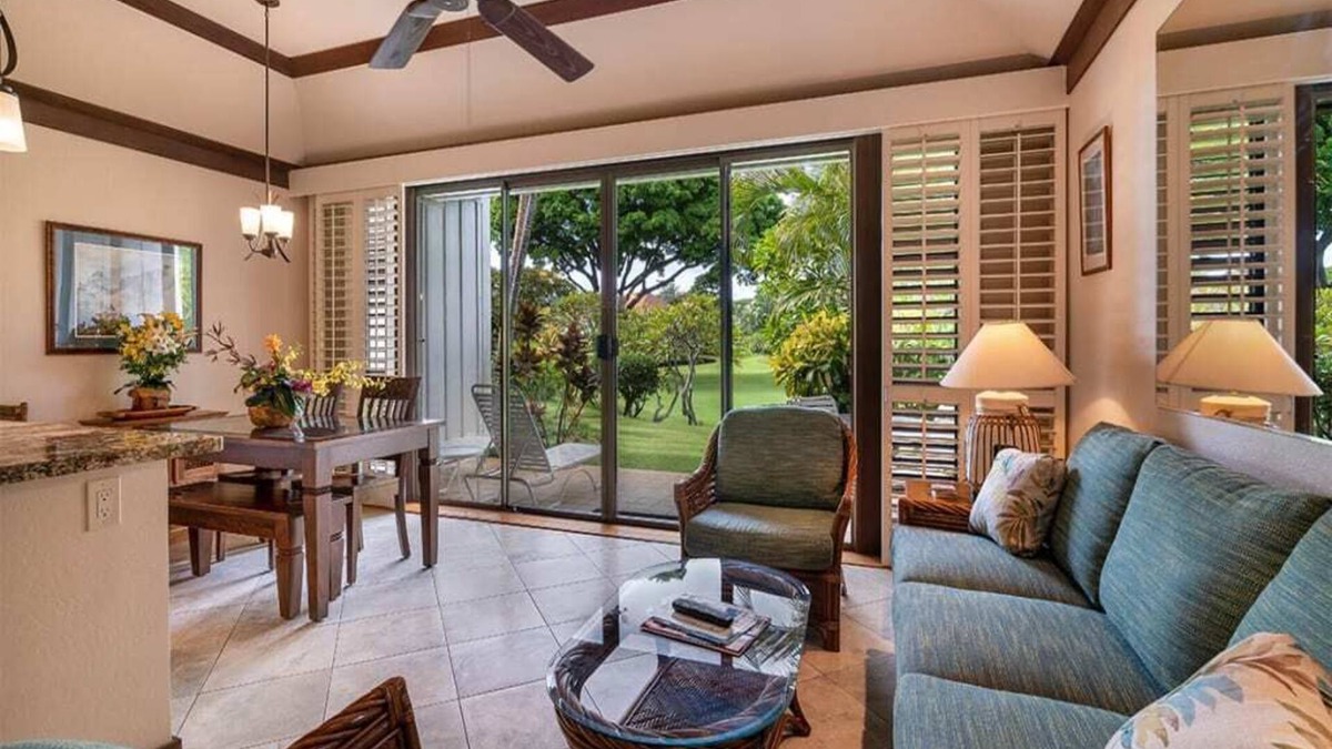Poipu Condo | Upgraded Condo w/Lanai to Lawn, Modern Kitchen+Bath, WiFi–Kiahuna Plantation #2045