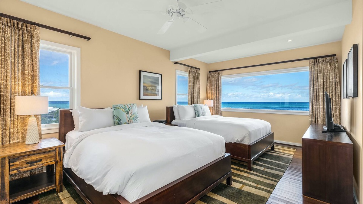 Kahuku Villa | Villa 315: Fall REDUCED 50%! Ocean views every bedroom!
