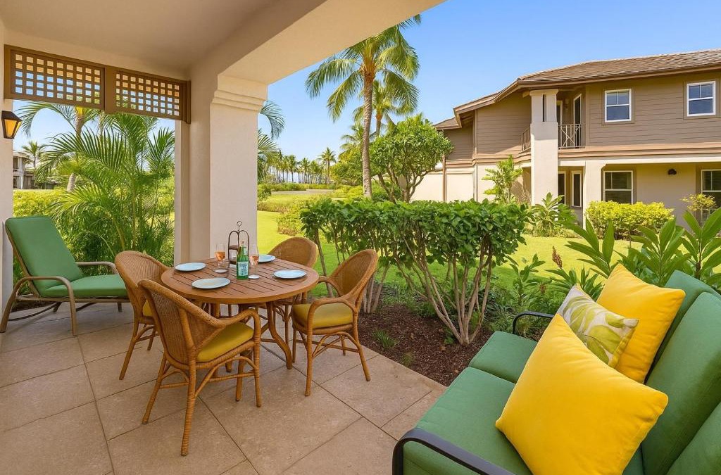 Waikoloa Apartment | Waikoloa Colony Villas Ocean View 5 BR Sleeps 12 Complimentary Car with 6 Nights WCV ML-1299 by KBM
