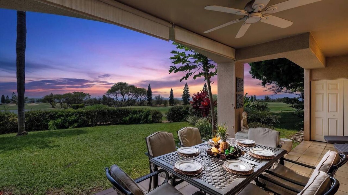 Waikoloa Condo | Waikoloa Fairways #A101: Golf Course, Lake &Ocean Views
