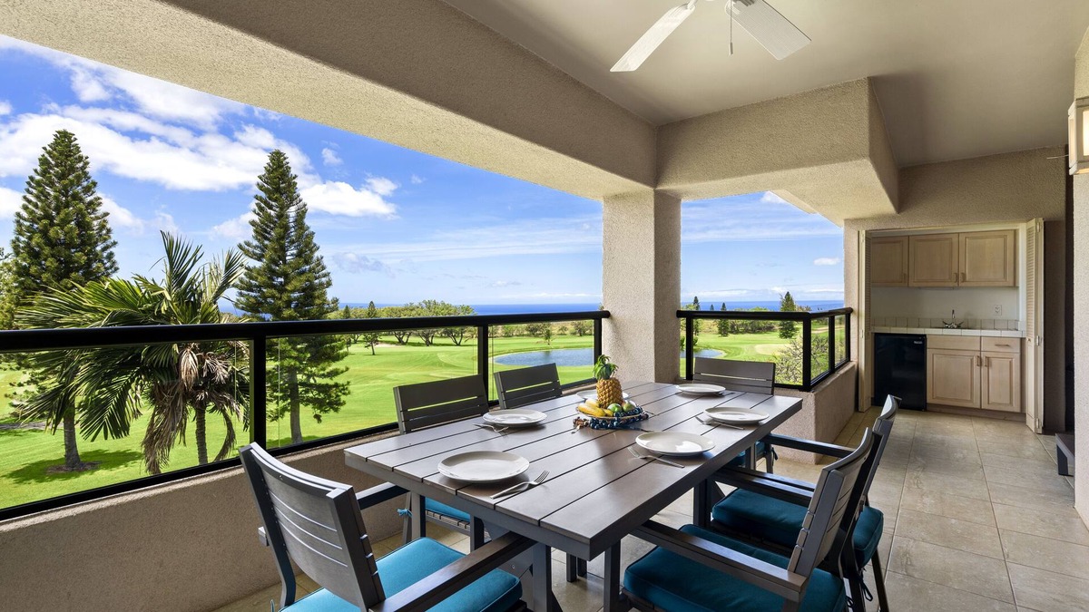 Waikoloa Condo | Waikoloa Fairways #A310: Top Floor,Breathtaking Lake, Golf Course&Ocean Views