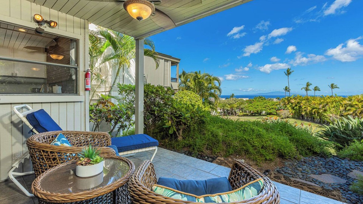 Wailea Condo | Wailea Ekolu 803 | Ground Level Condo in Heart of Wailea