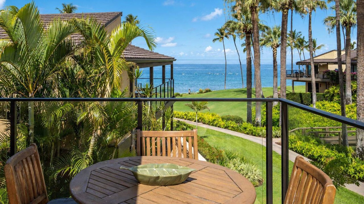 Wailea Condo | Wailea Elua 1104 - Ocean Views, Central A/C, Walk to Ulua Beach, Shops & Dining!