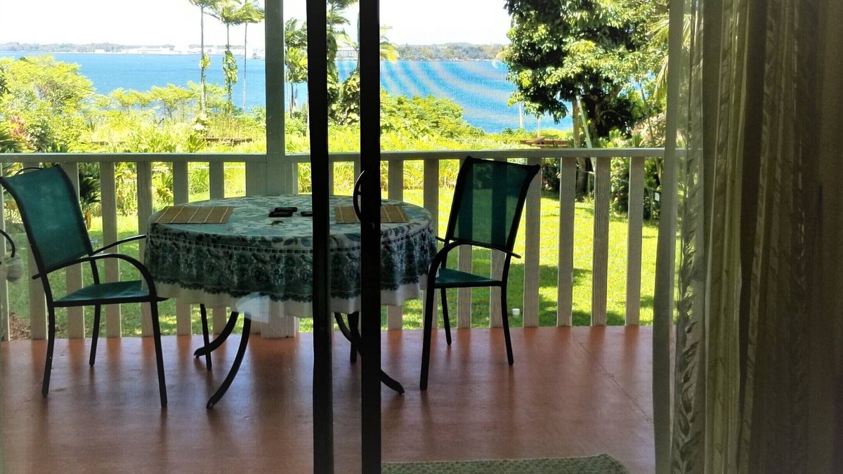 Hilo House | Watch ships passing from your lanai.
