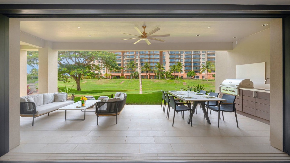 Honokowai Villa | Welcome to Luana Garden Villa ground level Oceanfront Honua Kai Resort