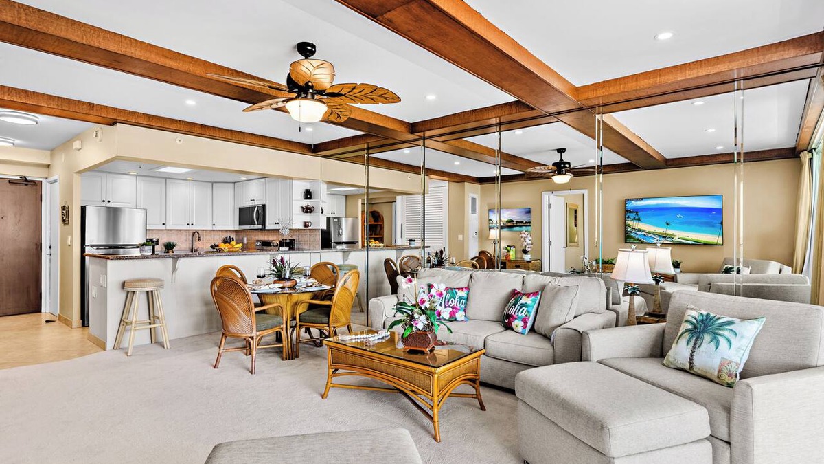 Kaanapali Condo | Whaler #357 Best Price w/a Great Ocean View 1-bedroom 2-bath at The Whaler