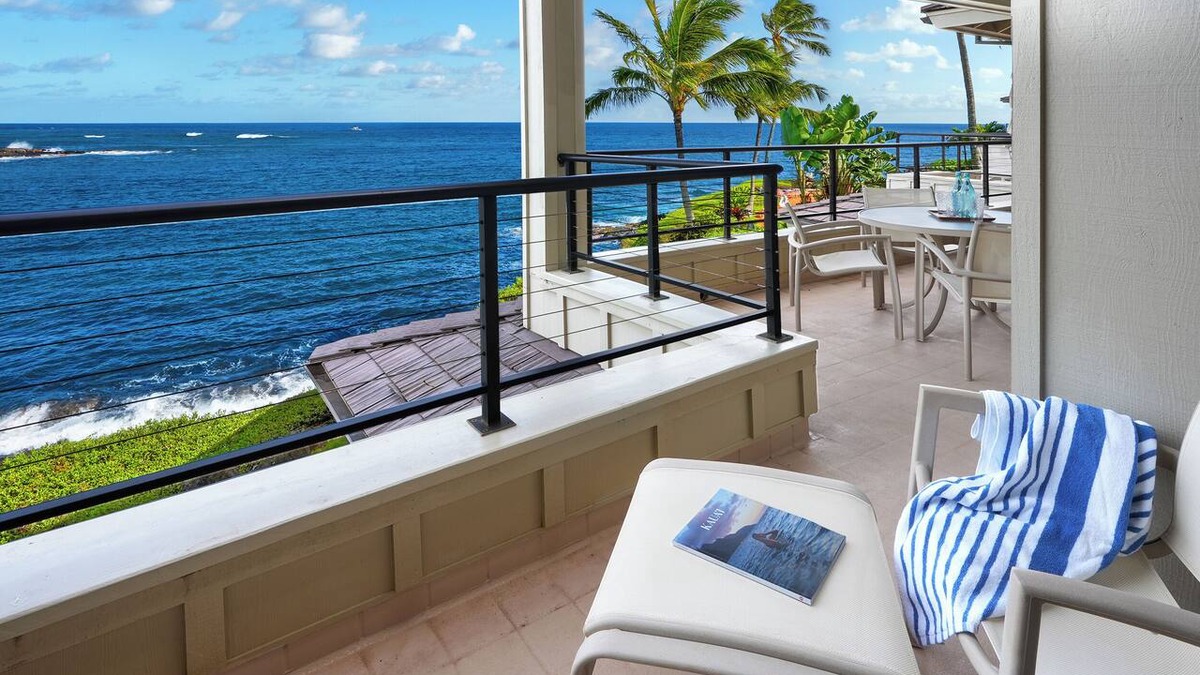 Poipu Condo | Whalers Cove 223 Breathtaking Ocean & Coastal views