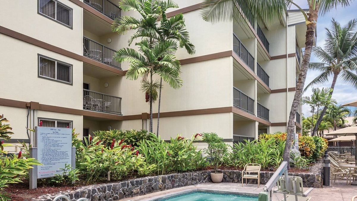 Kailua-Kona Villa | WorldMark Kona, Tropical 1 bedroom Villa, April 5 - 12, 2023
