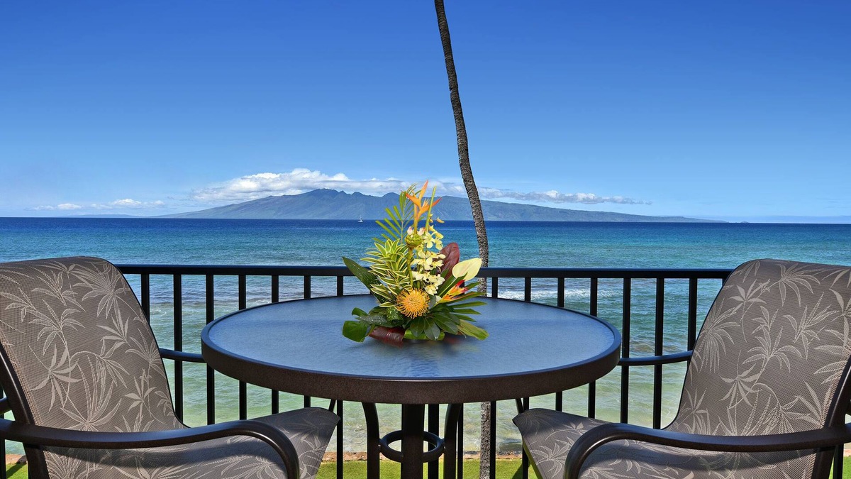 Honokowai Condo | You CAN have it ALL! Killer ocean front views, Great value, & new everything