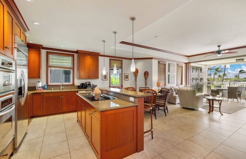 Waikoloa Condo | 2 BR rental with a nice tropical view - Hilton Waikoloa Access Included